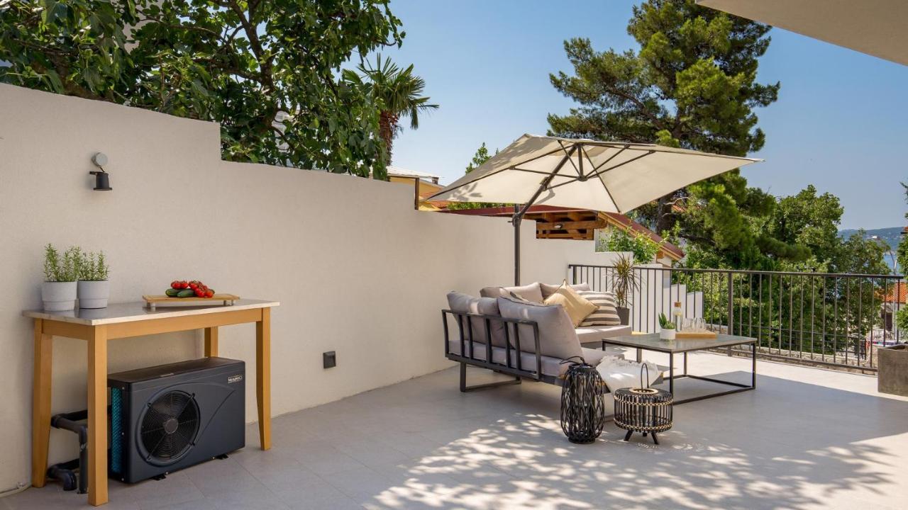 Apartments Villa Frankola With Swimming Pool Crikvenica Exteriér fotografie
