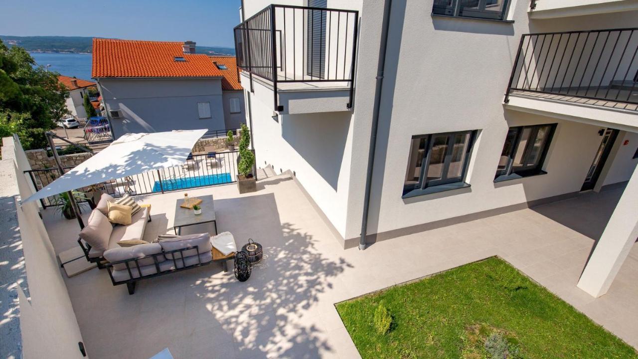 Apartments Villa Frankola With Swimming Pool Crikvenica Exteriér fotografie