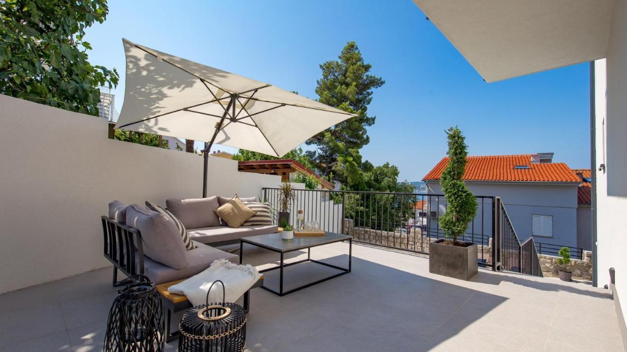 Apartments Villa Frankola With Swimming Pool Crikvenica Exteriér fotografie